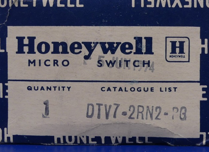 Honeywell Micro Switch DTV7-2RN2-PG