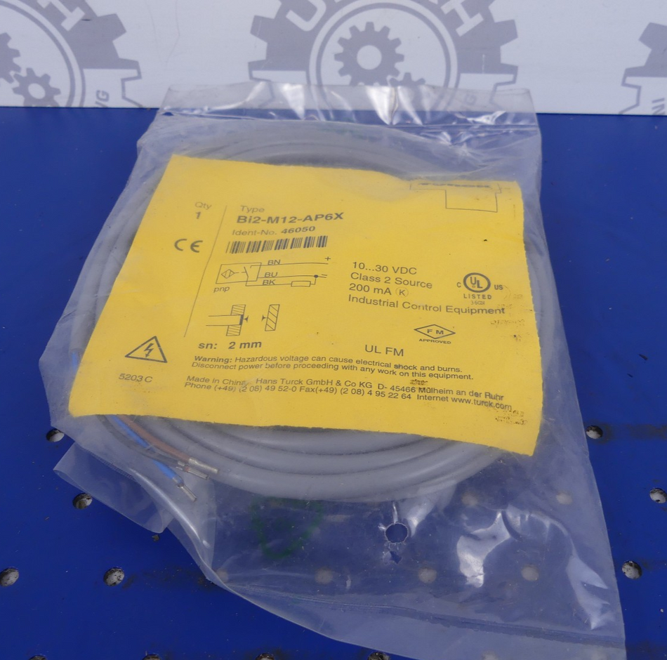 TURCK Bi2-M12-AP6X 46050 Induktiv Sensor