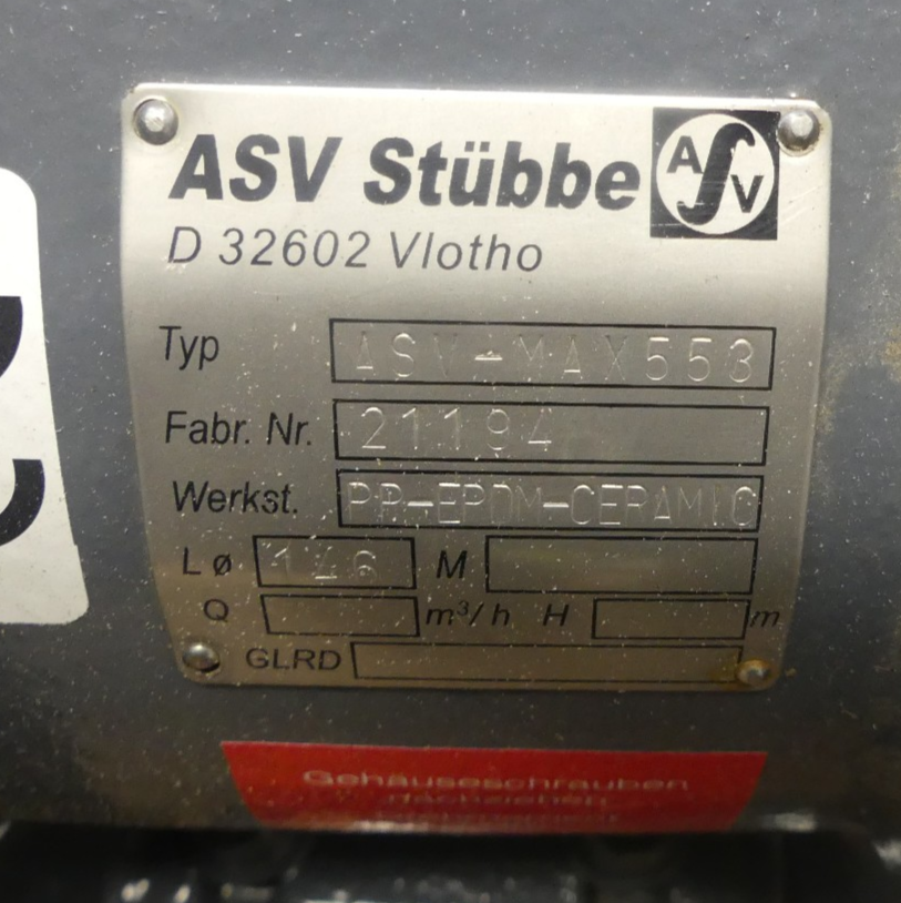 ASV STUBBE ASV -MAX 553