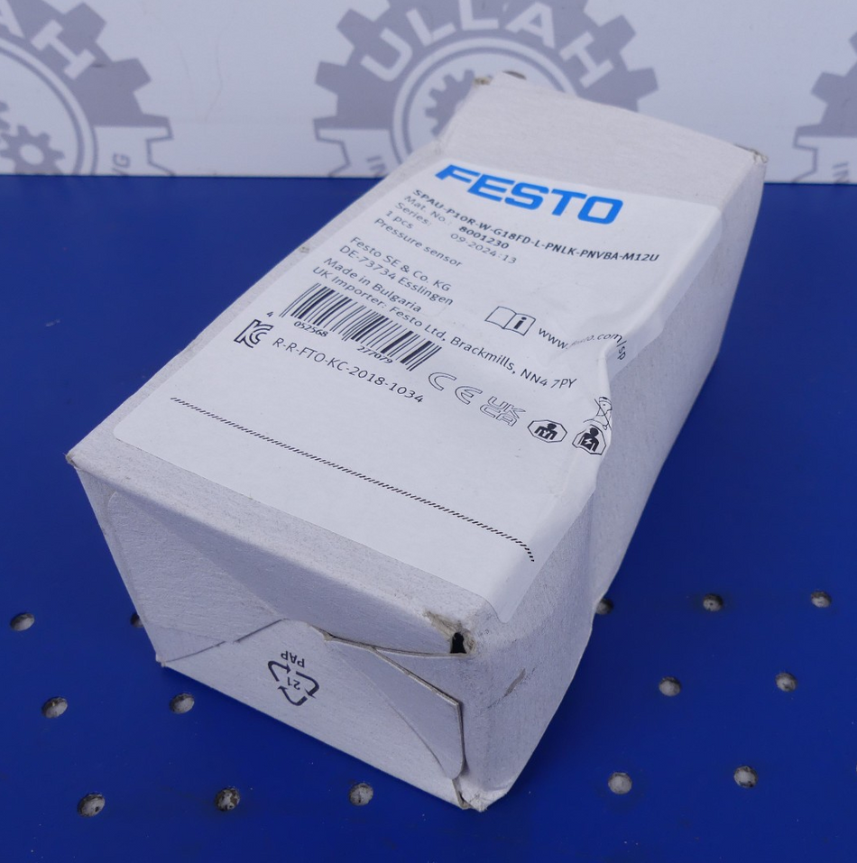 Festo SPAU-P10R-W-D18FD-L-PLNK-PNVBA-M12U 8001230 Drucksensor