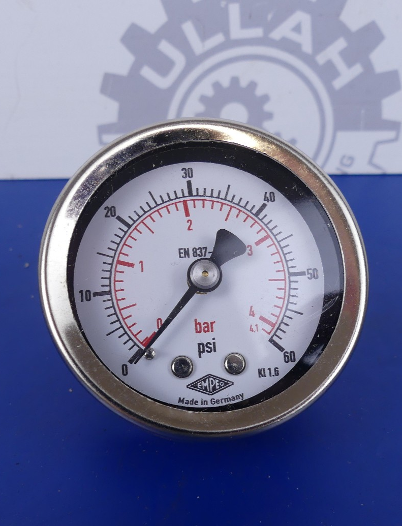 EMPEC Achsialmanometer D60 0-4bar 1/8"