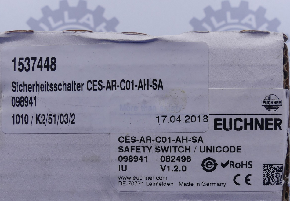 Euchner CES-AR-C01-AH-SA 098941 Sicherheitsschalter