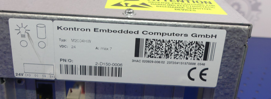 ABB KONTRON EMBEDDED COMPUTERS M2004HW 3HAC020929-006/02