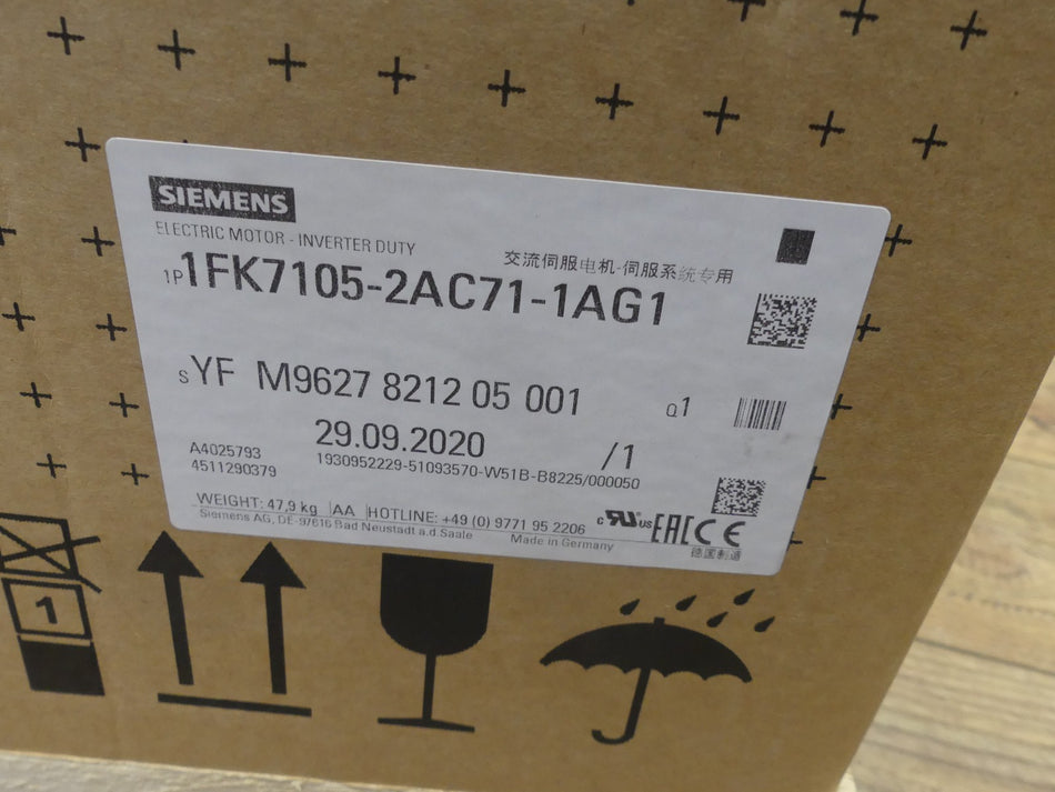 SIEMENS 1FK7105-2AC71-1AG1 NEU