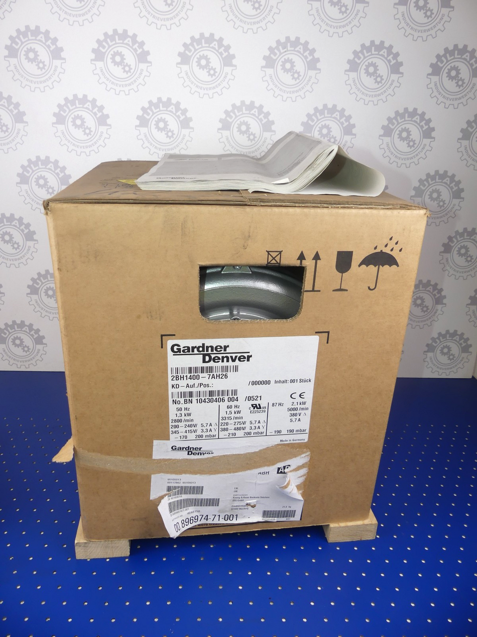 GARDNER DENVER 2BH1400-7AH26 NEU