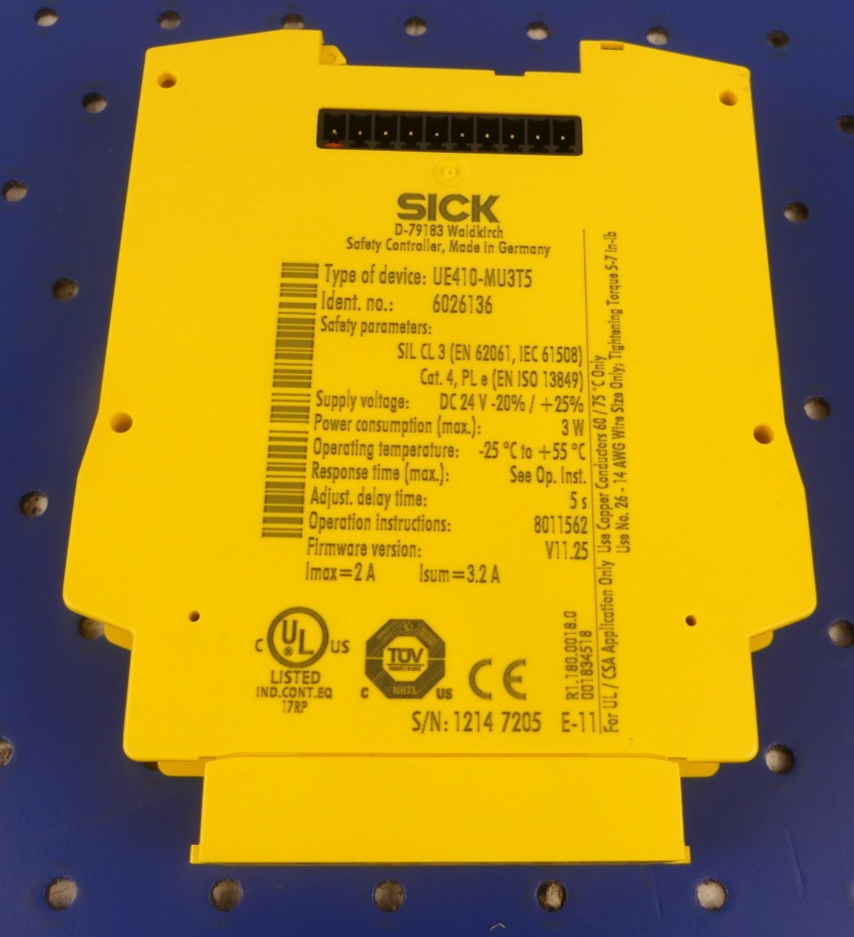 sick safety controller UE410-MU3T5