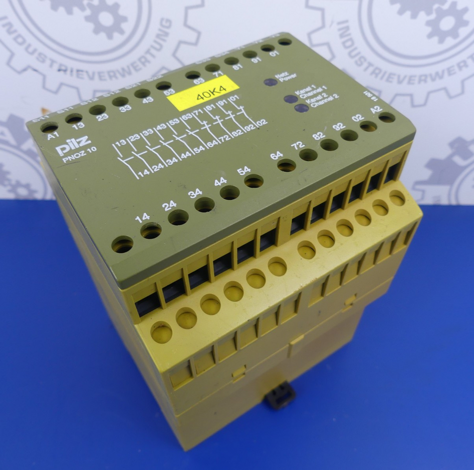 Pilz PNOZ X10 C 24VDC 6S4Ö Sicherheitsschaltgerät 7747009