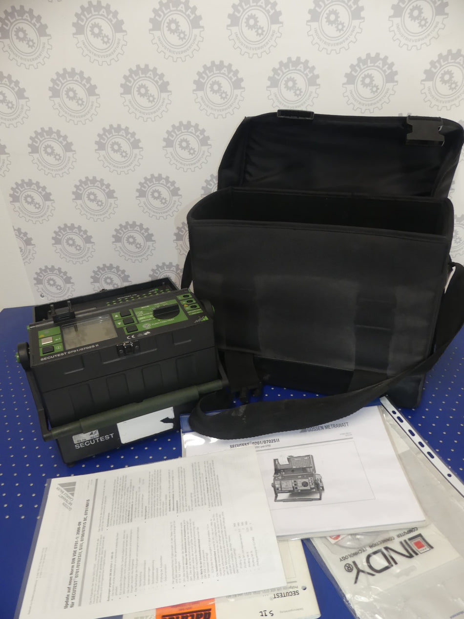 GOSSEN Metrawatt SECUTEST 0701/0702S II | Full Set | Koffer & Zubehör