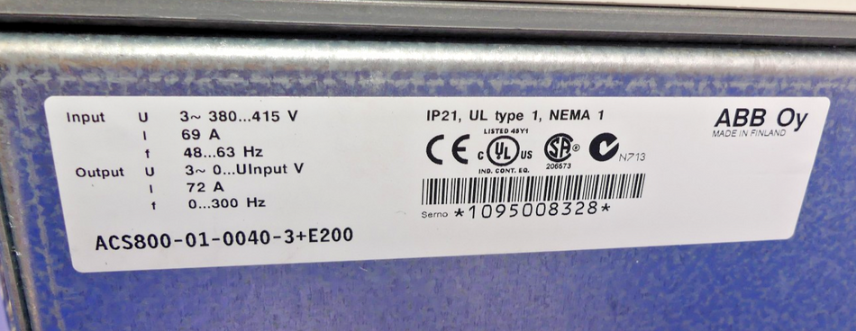 ABB ACS800-01-0075-3
