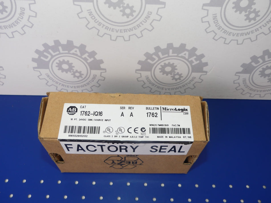 ALLEN BRADLEY CAT 1762-IQ16 NEU