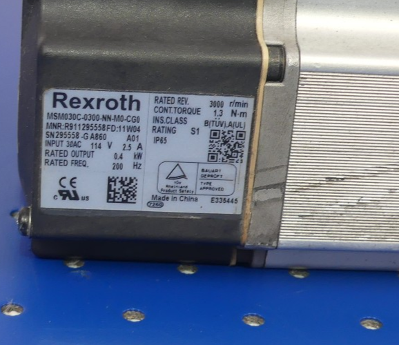 REXROTH MSM030C-0300-NN-M0-CG0