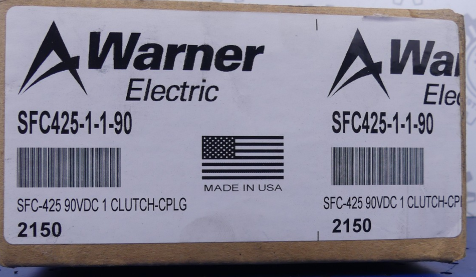 Warner Electric SFC425-1-1-90