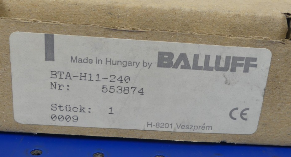 BALLUFF BTA-H11-240 NEU