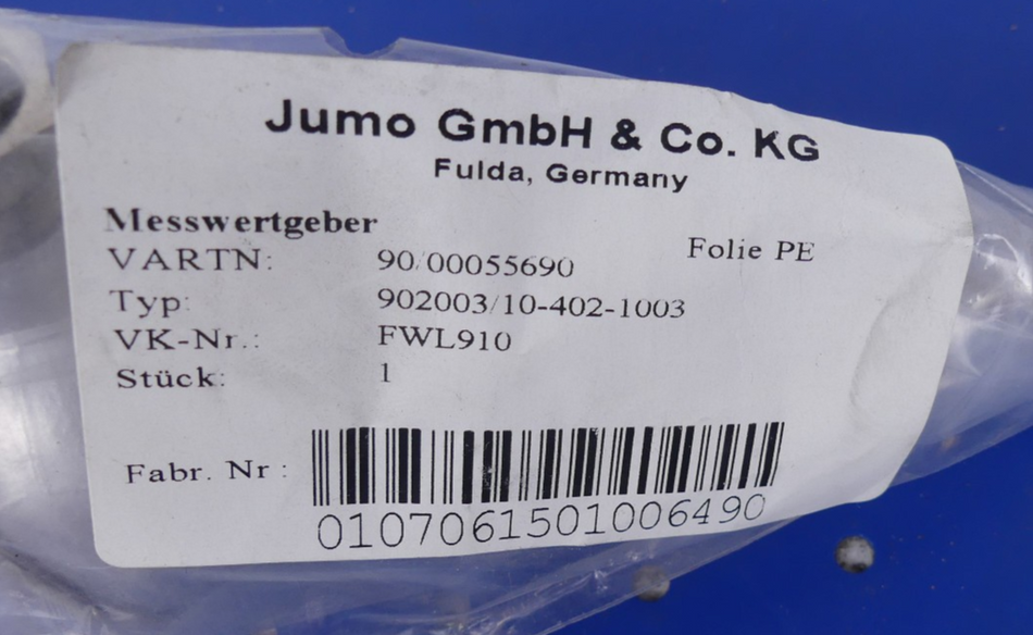 Jumo 902003/10-402-1003 Meßwertgeber