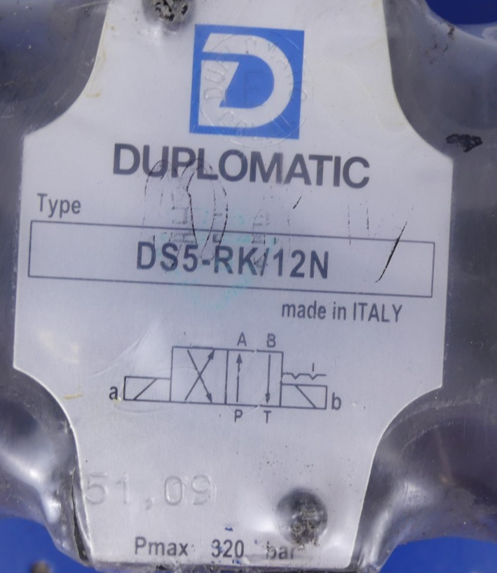 Duplomatic DS5-RK/12N Wegeventil