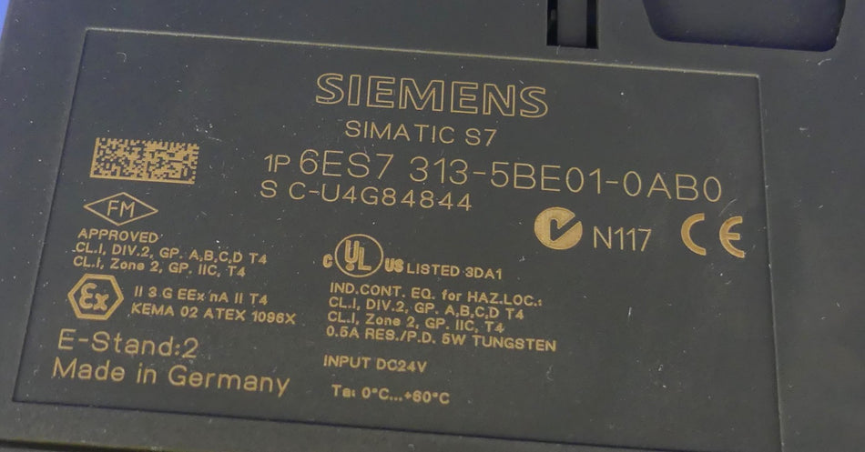 Siemens 6ES7 313-5BE01-0AB0