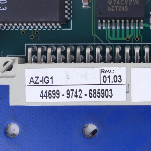 AMK AZ-IG1-01.03 071194 Modulkarte