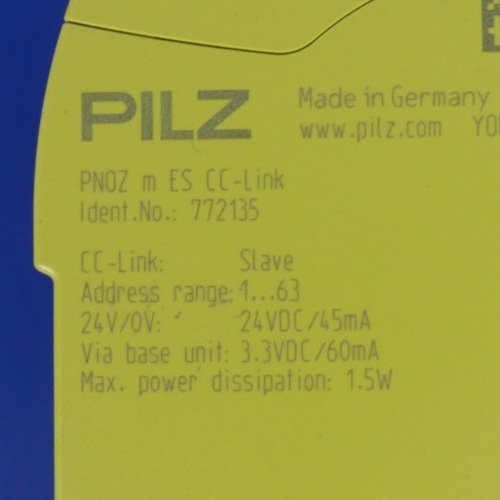 Pilz PNOZ m ES CC-Link 772135 Expand Sicherheitsrelais