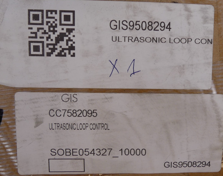 GIS 9508294 Ultrasonic Loop Control