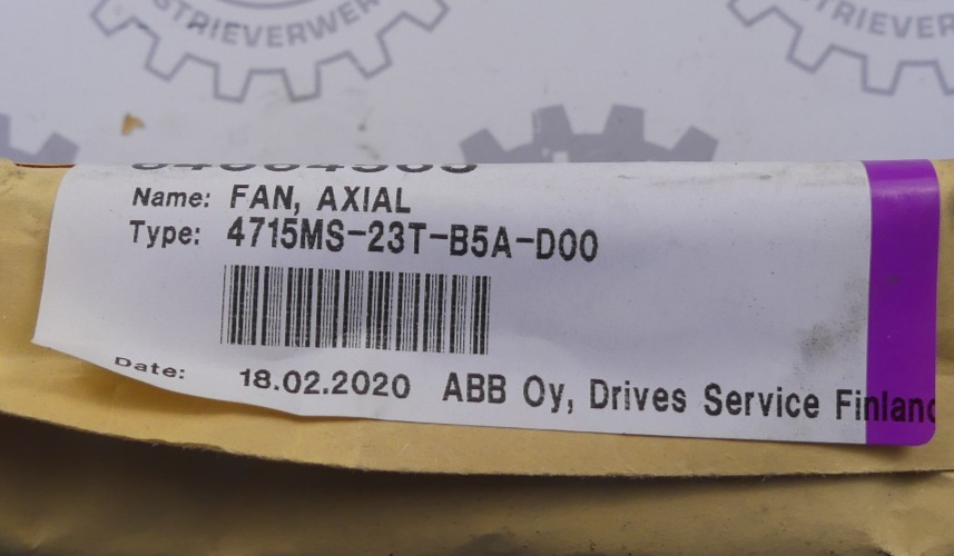 ABB 4715MS-23T-B5A-D00 Lüfter