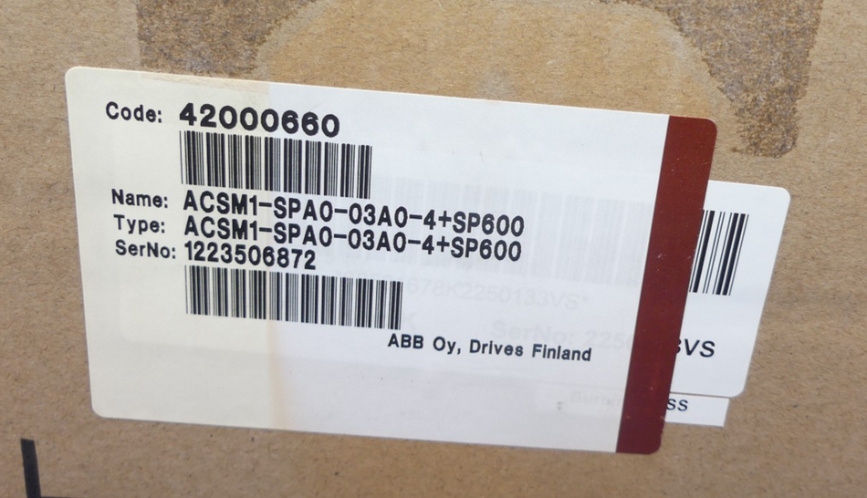 ABB ACSM1-SPA0-03A0-4+SP600 NEU