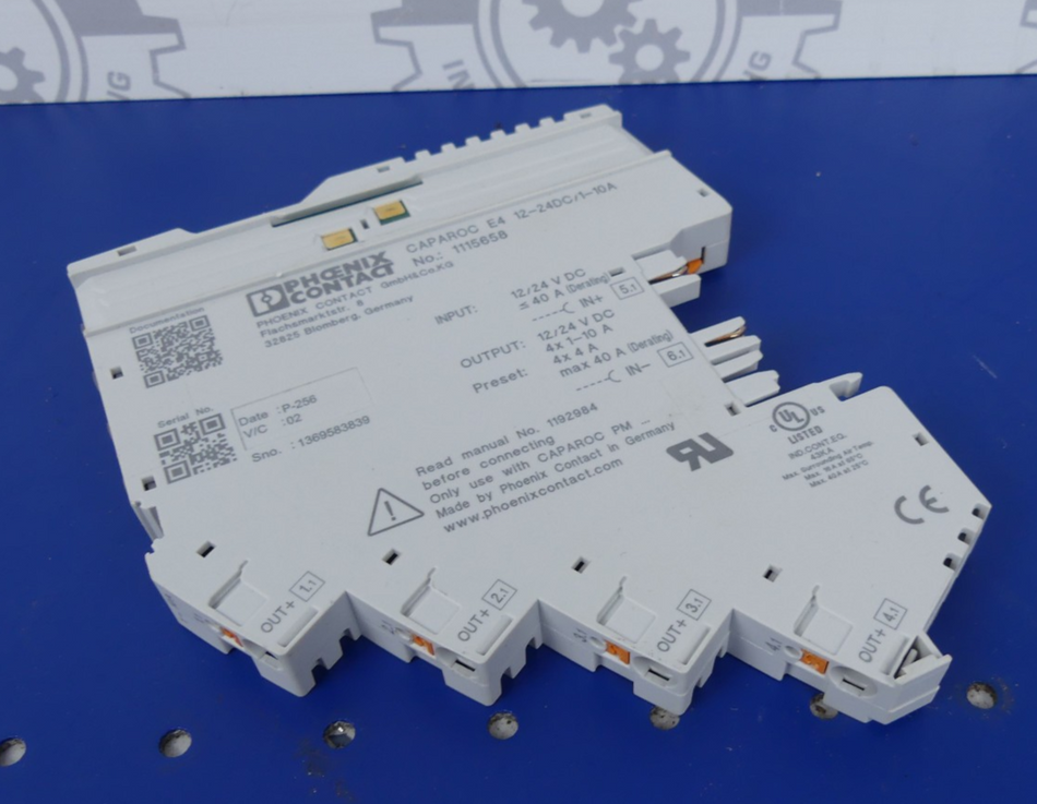 Phoenix Contact CAPAROC E4 12-24DC/1-10A 1115658