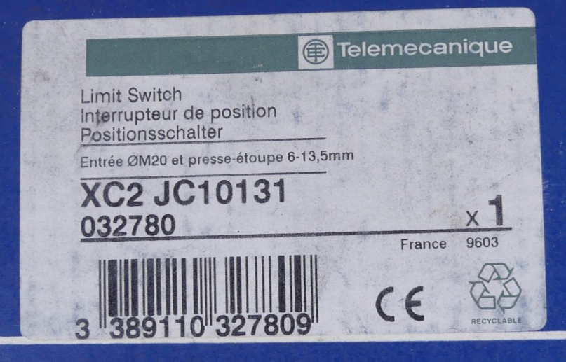 Telemecanique XC2 JC10131 032780