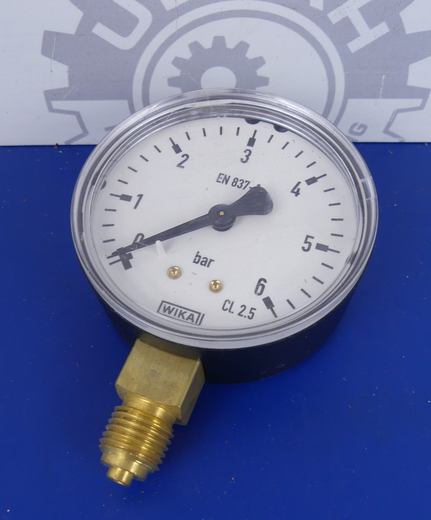 WIKA D63 0-6bar G1/4 radial Manometer