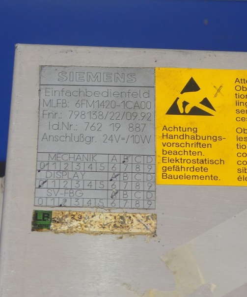 SIEMENS 6FM1420-1CA00