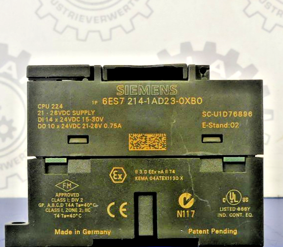 SIEMENS 6ES7214-1AD23-0XB0