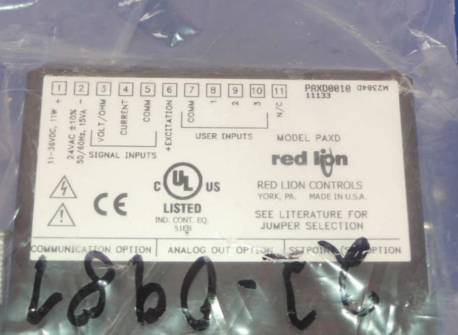 RED LION CONTROLS PAYD0010 NEU
