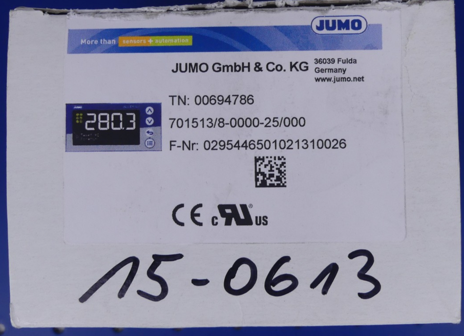 JUMO 70513/8-0000-25/000