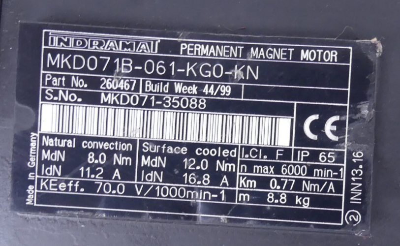 Indramat MKD071B-061-KG0-KN