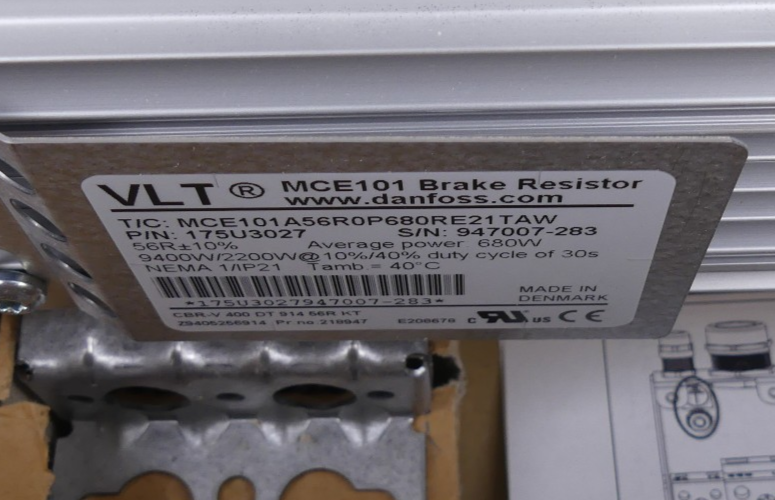 Danfoss VLT MCE101A56R0P680RE21 TAW
