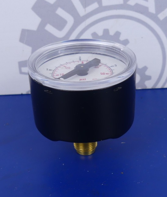 WIKA D40 0-4bar 1/8" CL.2.5  Metallgehäuse  Waagerecht Manometer