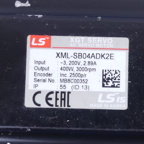 LS XML-SB04ADK2E XGT-AC Servomotor