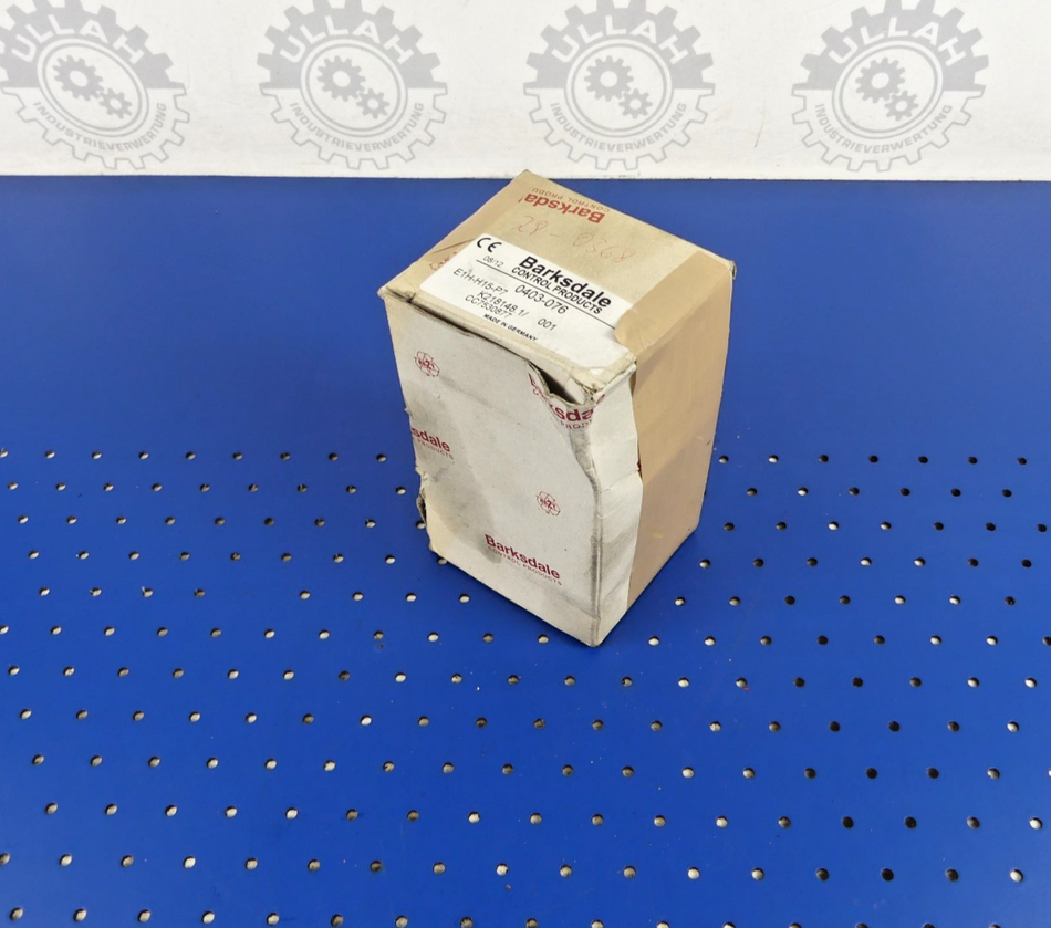 Barksdale Control Products E1H-H15-P7