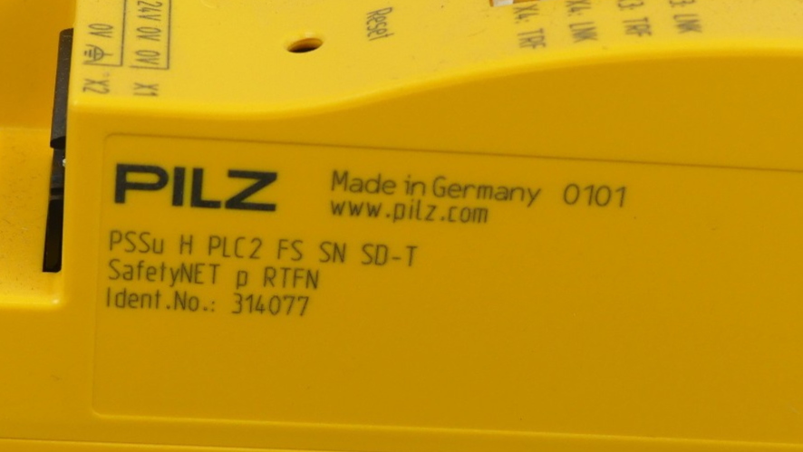 pilz PSSU H PLC2 FS SN SD-T ID.NO: 314077