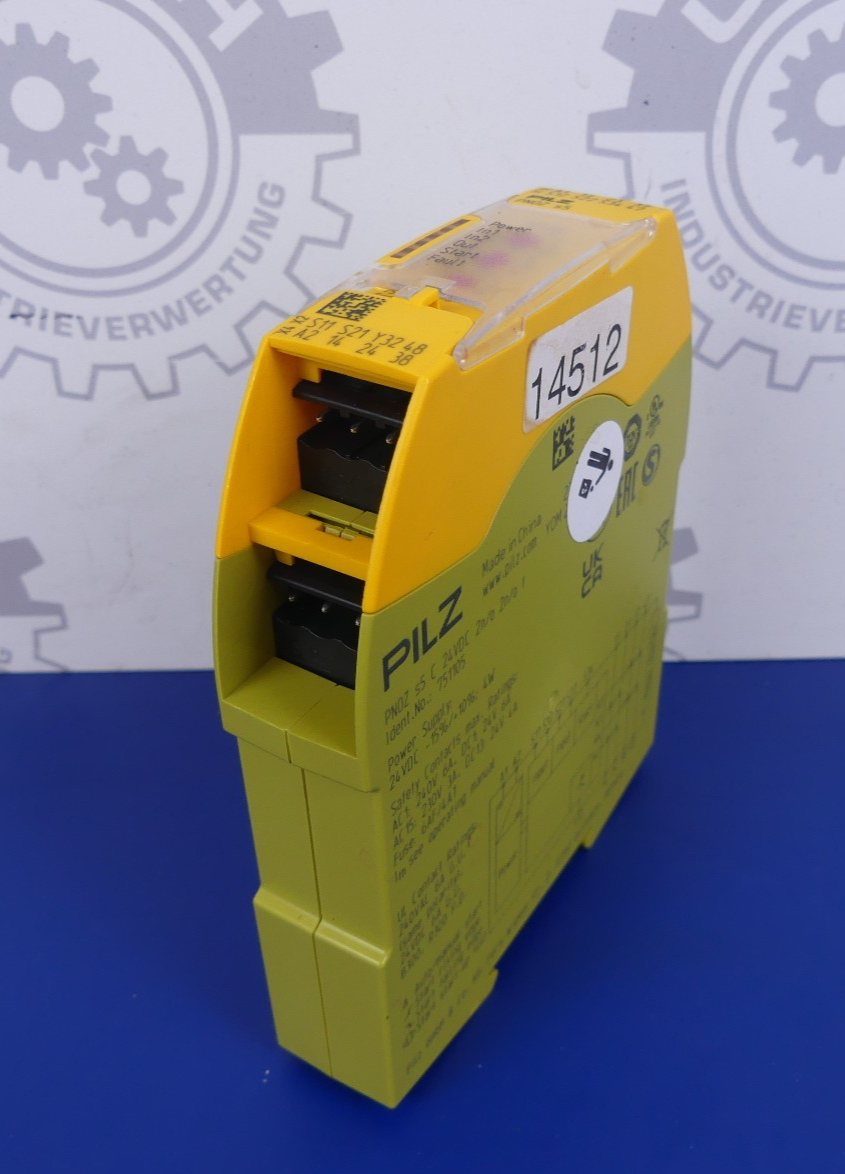 Pilz PNOZ s5 C 24VDC 2n/0 2n/0 1  751105