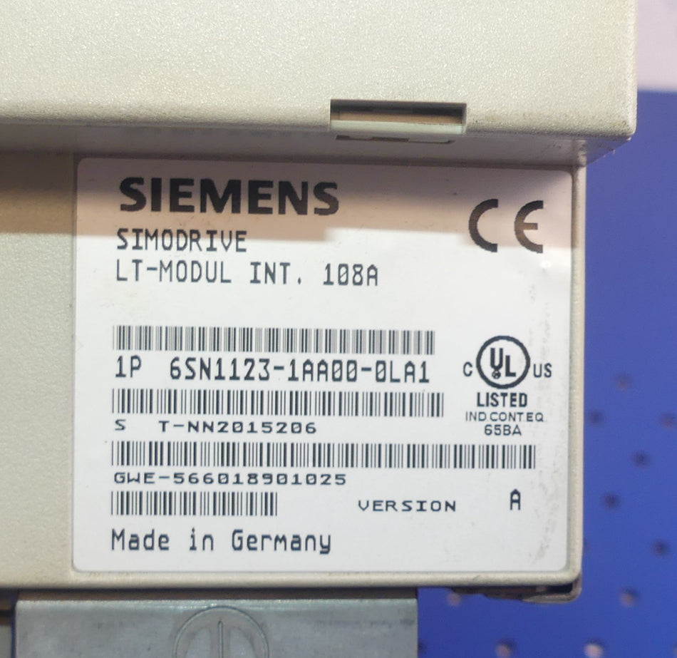 SIEMENS 6SN1123-1AA00-0LA1