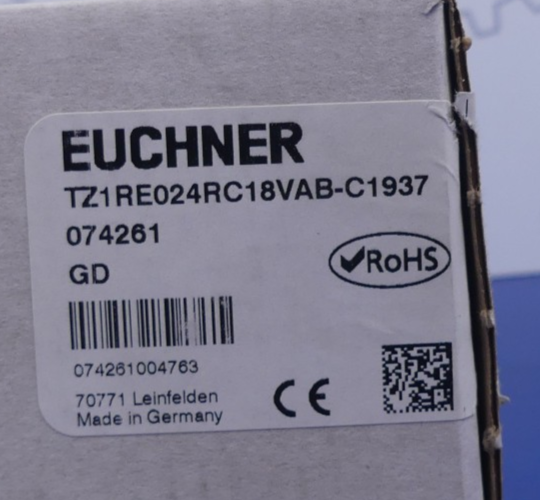 EUCHNER TZ1RE024RC18VAB-C1937 074261 Safety Switch