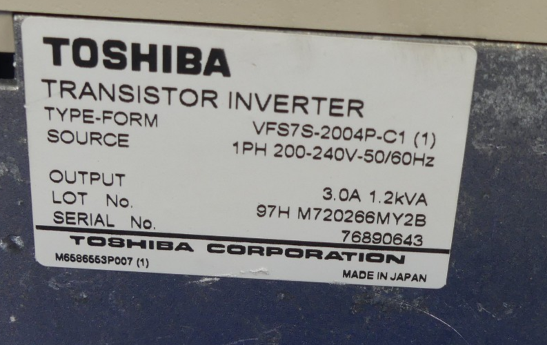 Toshiba VFS7S-2004P-C1