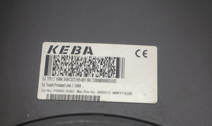 KEBA SX TPU 216/64 3HAC023195-001/04