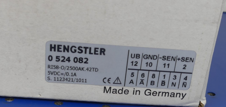 HENGSTLER RI58-O/2500AK.42TD NEU