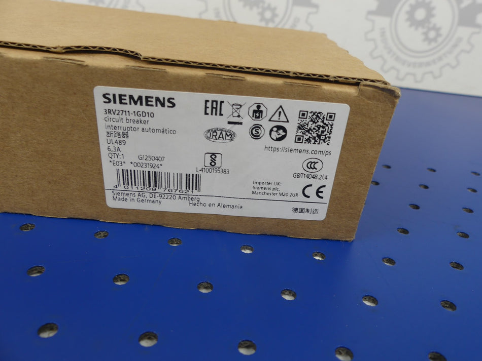 SIEMENS 3RV2711-1GD10 NEU