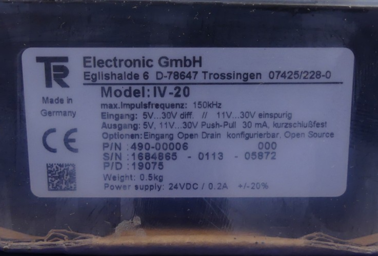TR Electronic IV-20