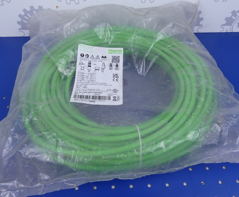 MURR ELEKTRONIK 25m | M12 | RJ45 7000-44711-8002500 Ethernetkabel