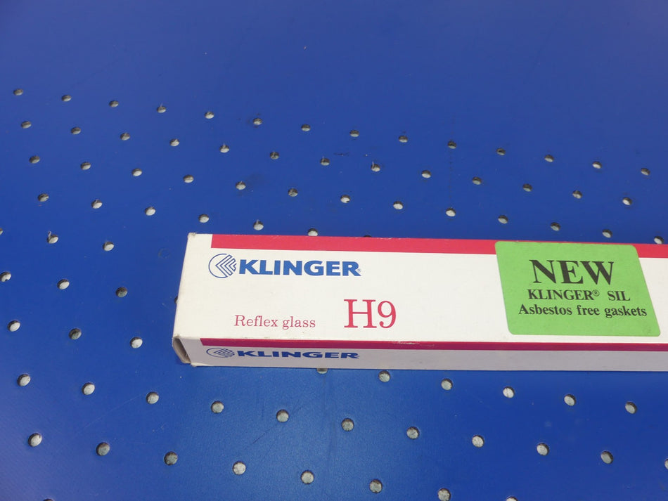 Klinger Transparentglass Reflex Glass H9 Dimensions 340x34x22mm 110895 Neu