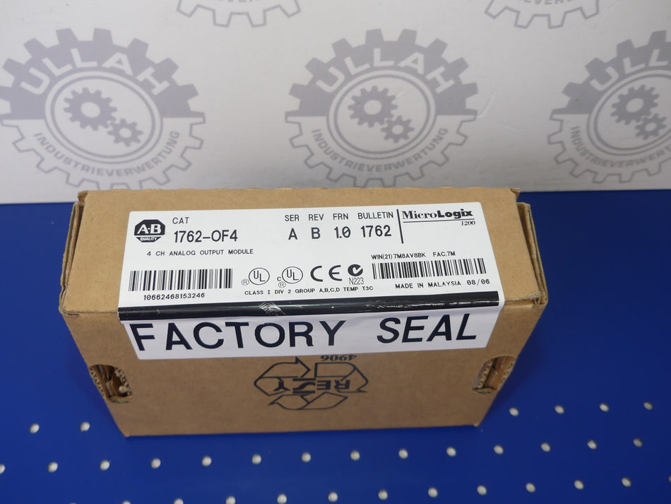 ALLEN BRADLEY CAT 1762-OF4 NEU