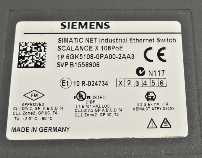 SIEMENS 6GK5108-0PA00-2AA3